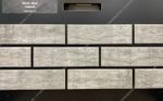 Beryoza Ceramica, Brick Wall Серый, 250x75x7 - клинкерная фасадная плитка