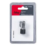 FUBAG Переходник 1/4 дюйма F на елочку 10мм с обжимным кольцом 15Х18мм, блистер 1 шт — фото 1