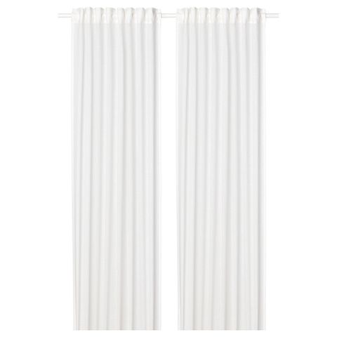 Комплект штор IKEA SILVERLONN (СИЛВЕРЛЁНН), Белый, 145x250 см, 2 шт