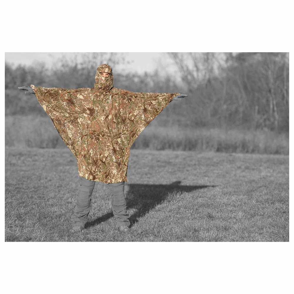 Пончо маскировочное Ghosthood Compact Poncho concamo brown