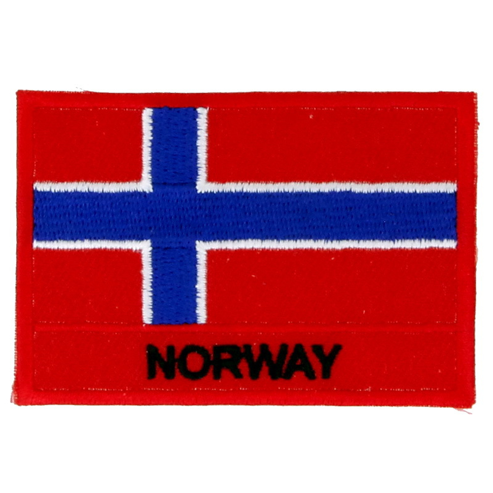 Нашивка Флаг Норвегии 48*70 Norway