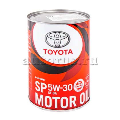 0888013706 Toyota 5W30 SP/GF-6A (Japan) (1л)