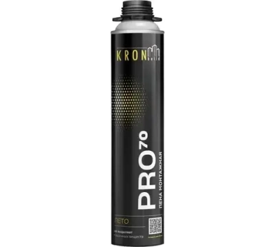 Проффесиональная монтажная пена "KRONbuild" Лето Pro 70