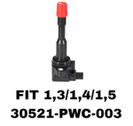 Катушка зажигания 30521-PWC-003 на Honda FIT 1,3/1,4/1,5 задняя — купить в Алматы | ADAL AUTO