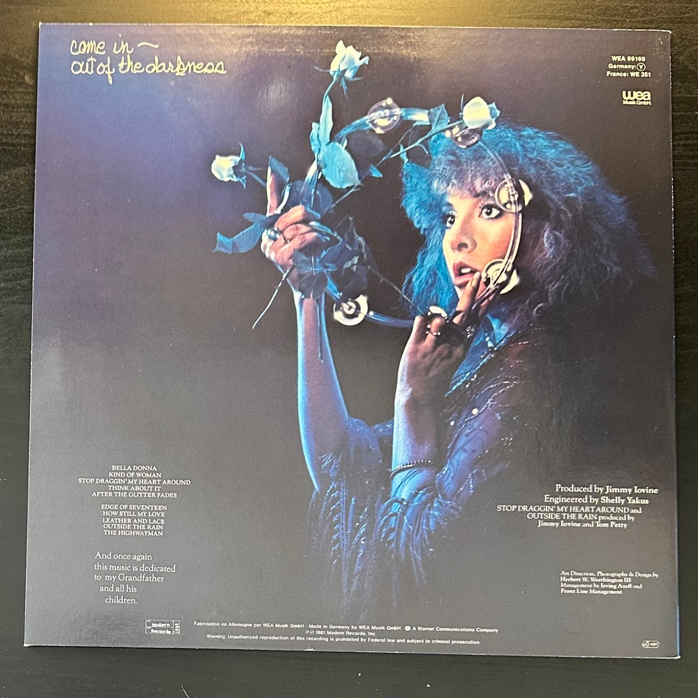 Stevie Nicks - Bella Donna (Голландия 1981г.)