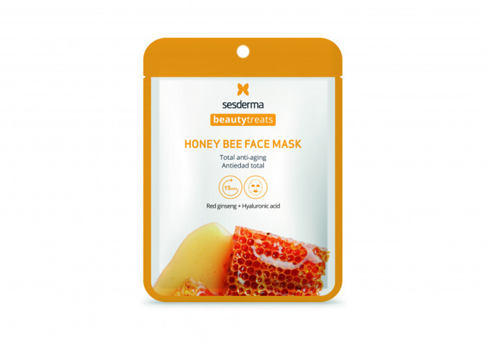 2676  Beautytreats honey bee-Маска антивозрастная для лица