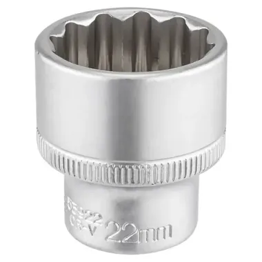 Головка 22мм (12гр.), 3/8'' RockFORCE RF-53922