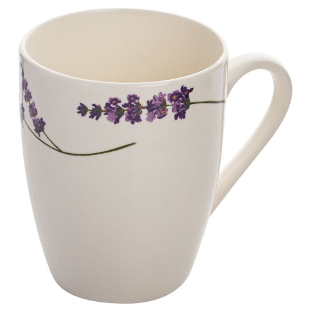 Кружка White Fox LT306 Mix.Flowers для чая и кофе фарфор 330 мл. | White Fox