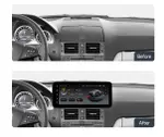 Магнитола для Mercedes-Benz C W204 2007-2011 (взамен перчаточного ящика) - Teyes LUX ONE 360 монитор 12.3" 2K QLED на Android 10, Быстрая, CarPlay, 4G SIM-слот, 4 камеры в комплекте