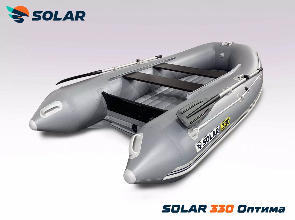 Лодка надувная моторная solar-330 к (оптима)