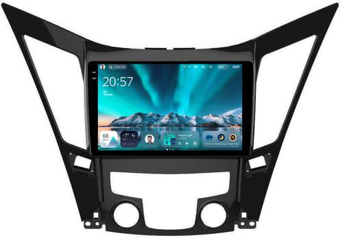 Магнитола для Hyundai Sonata 6 YF 2010-2013 (штатный усилитель) - Teyes CC4 монитор 9.2" 2K QLED на Android 14, Быстрейшая, Snapdragon 680, DSP, CarPlay, 4G SIM-слот