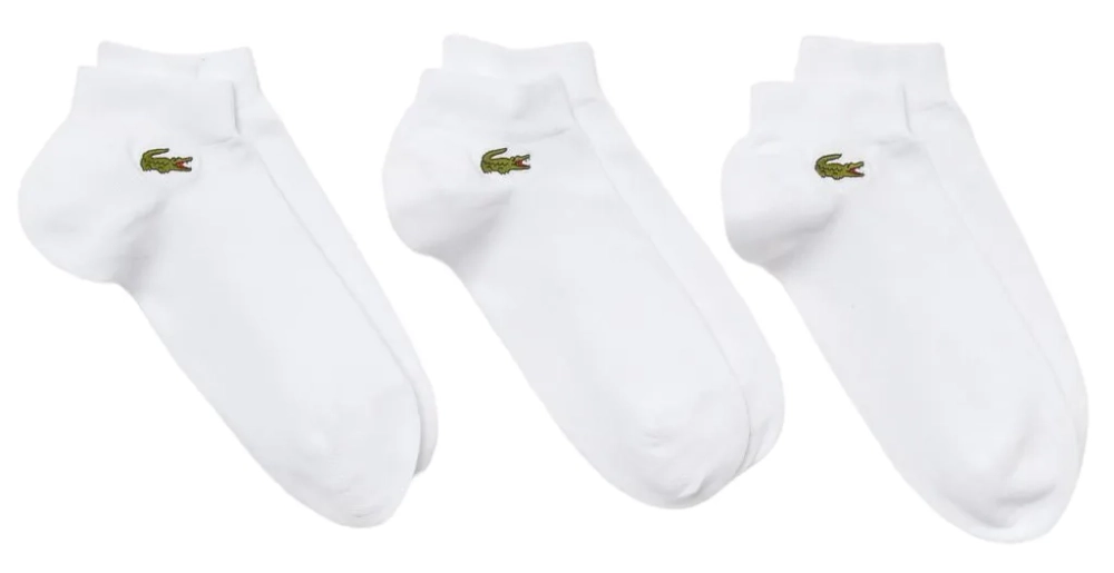 Теннисные носки Lacoste SPORT Low-Cut Cotton Socks 3P