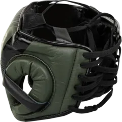 Боксерский шлем Venum Proboxing Cheek Headgear Linares Edition Khaki/Black/Gold