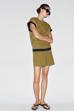 КОРОТКИЕ ШОРТЫ INTERLOCK — ZARA