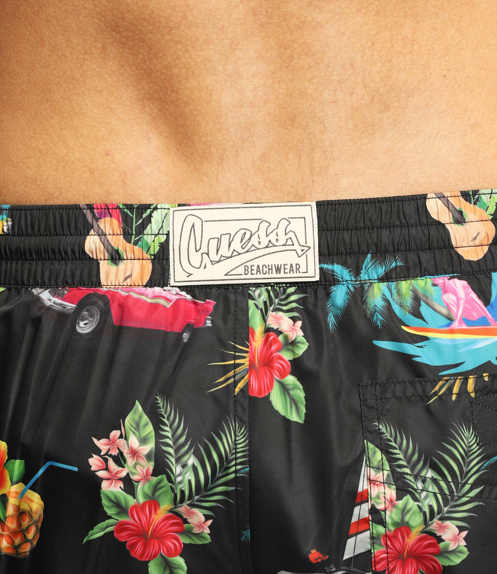 шорты для плавания Guess Underwear - черный(F2GT29 WO05Y)