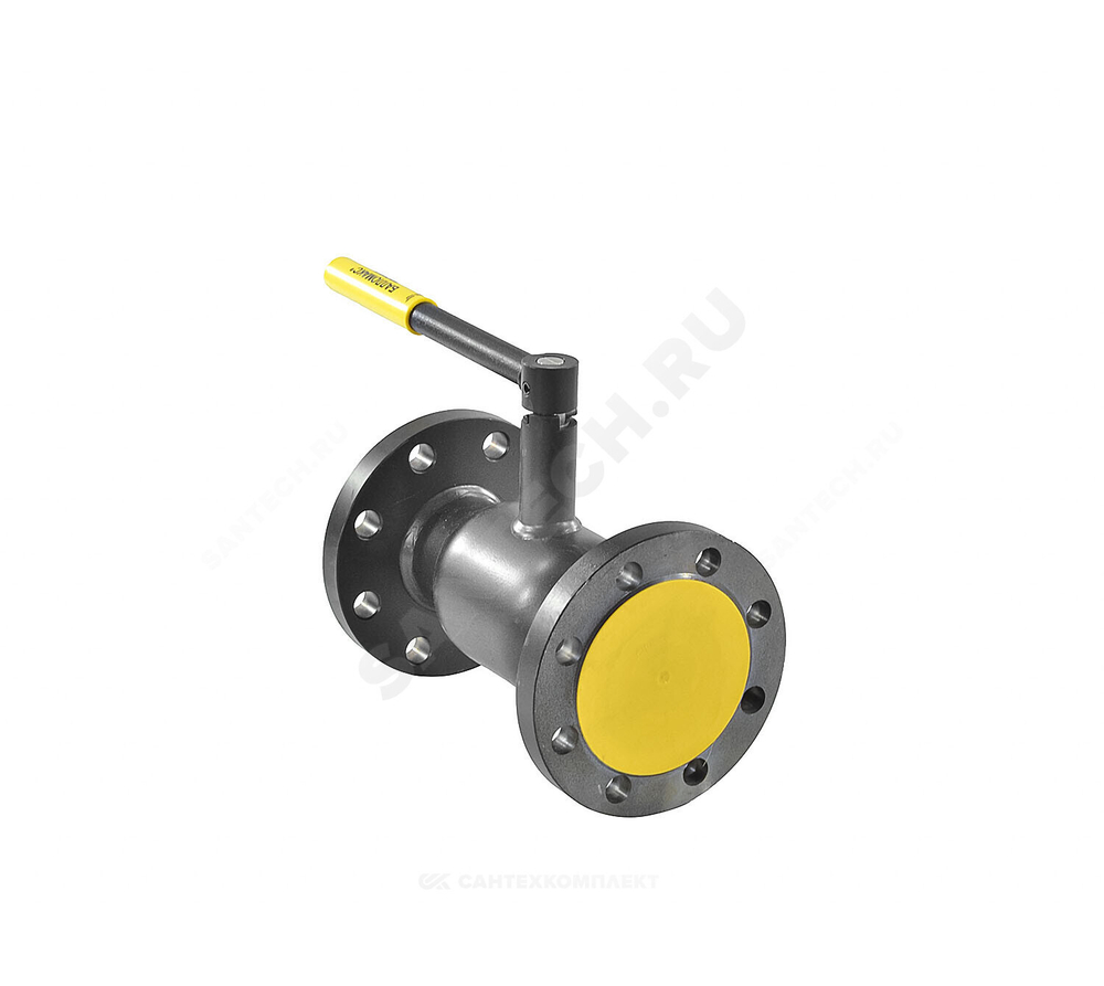 Кран шаровой сталь 09Г2С Ballomax КШТ 60.103 Ду 80 Ру25 фл L=280мм BROEN КШТ 60.103.080.А.25