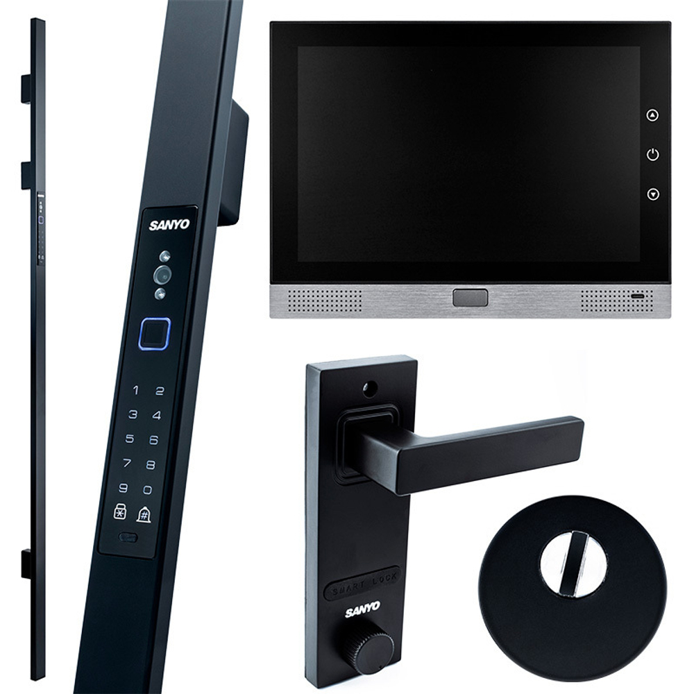 Автоматический умный замок с ручкой-штангой Sanyo D701 Usmart