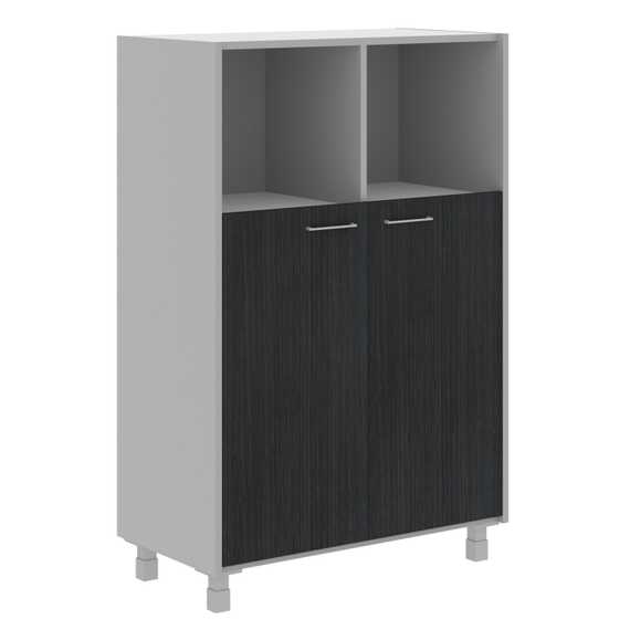 Шкаф с глухими малыми дверьми OMC 87.3  874х450х1329 OFFIX NEW