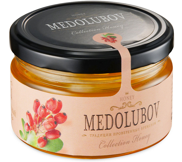 Медовый десерт барбарисовый Медолюбов