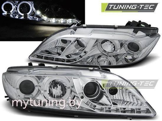 Передние фары DAYLIGHT CHROME для Mazda 6 GG