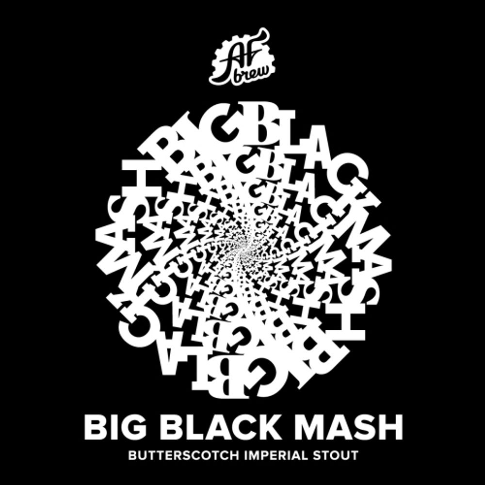 Пиво Аф Брю Биг Блэк Мэш / AF Brew Big Black Mash 20л - кег
