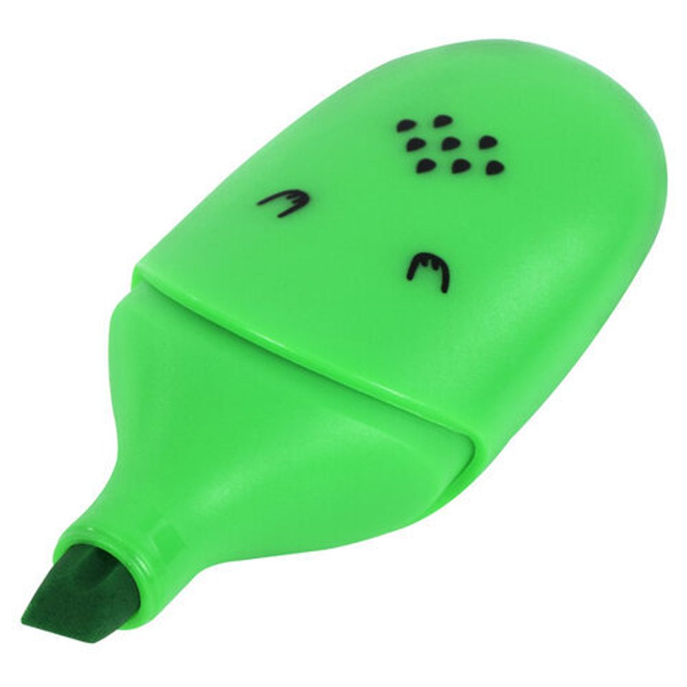 Текстовыделитель мини BRAUBERG KIDS "CUTE CATS NEON", 1шт, АССОРТИ, 1-5 мм, 152433