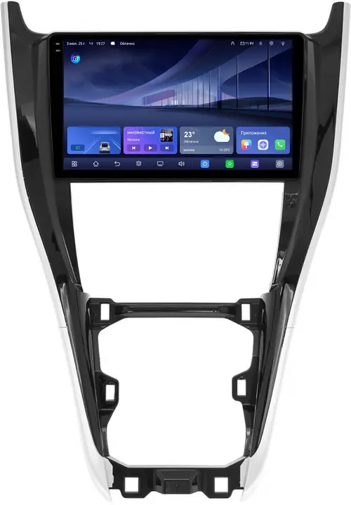 Магнитола для Toyota Harrier XU60 2013-2017 - Kuberg QLed+2K, Android 14, TS105, Быстрейшая, CarPlay, SIM-слот