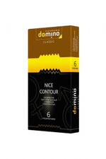 Презервативы Domino, classic, nice contour, 18 см, 5,2 см, 6 шт. (Цвет: прозрачный)