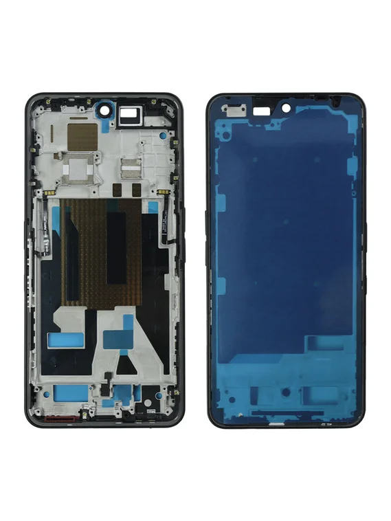 Средняя часть корпуса (Рамка) для Nothing Phone (3a) Pro, черная (Black)