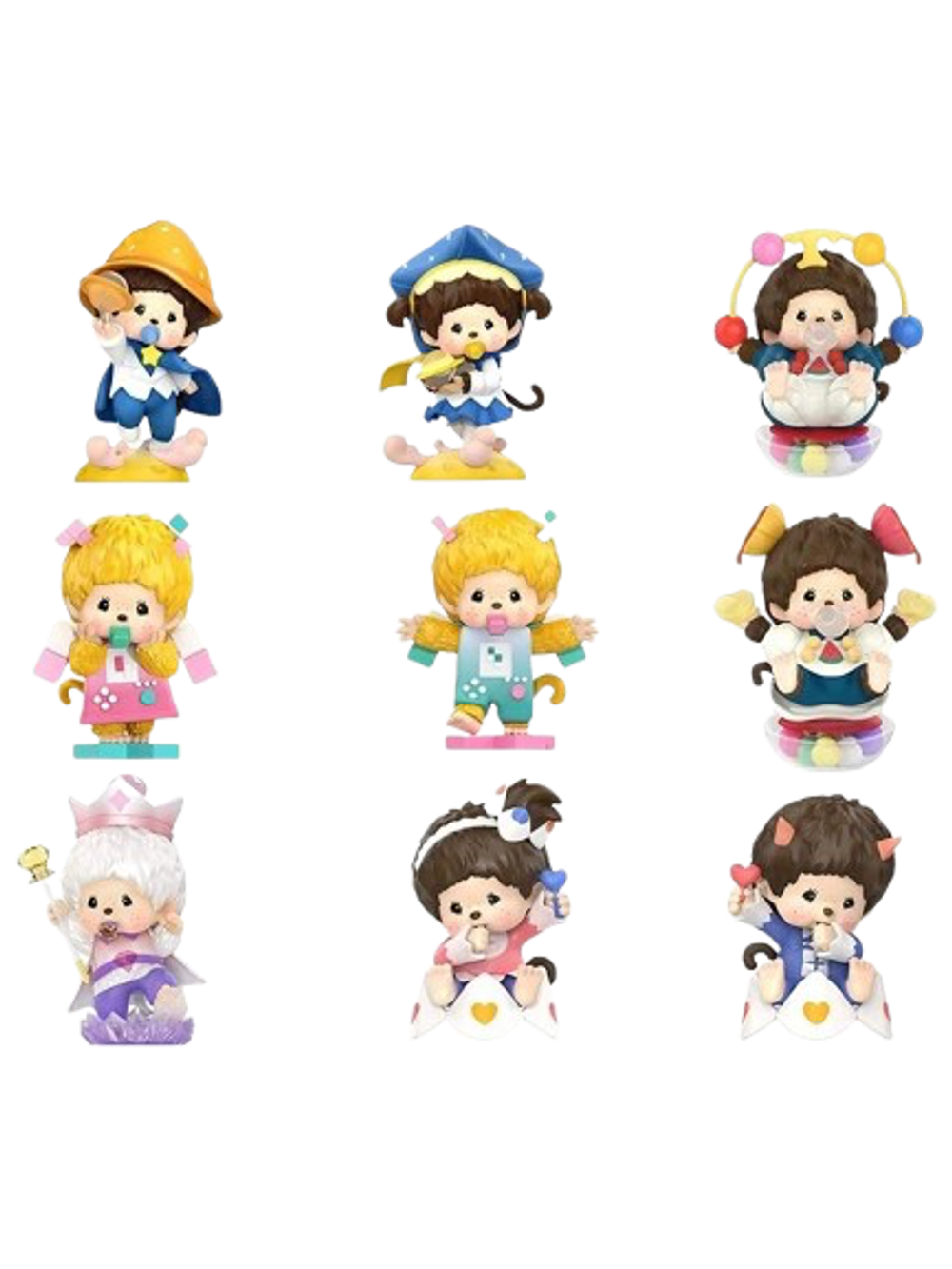Рандомная фигурка Blind Box Monchichi Searching Figurine