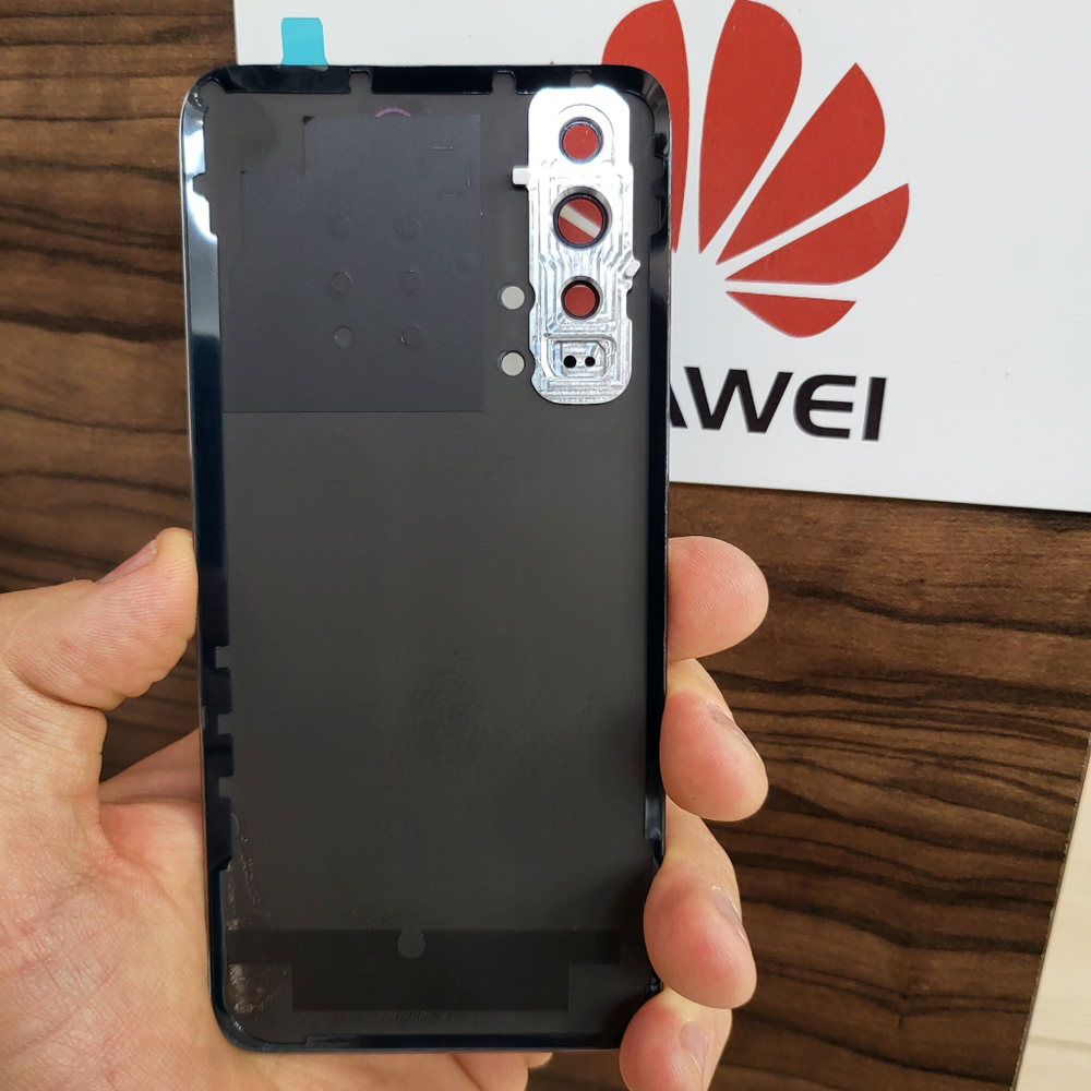 Крышка для Honor 20 Pro (заднее стекло) премиум качество цвет: Сине-Зелёный