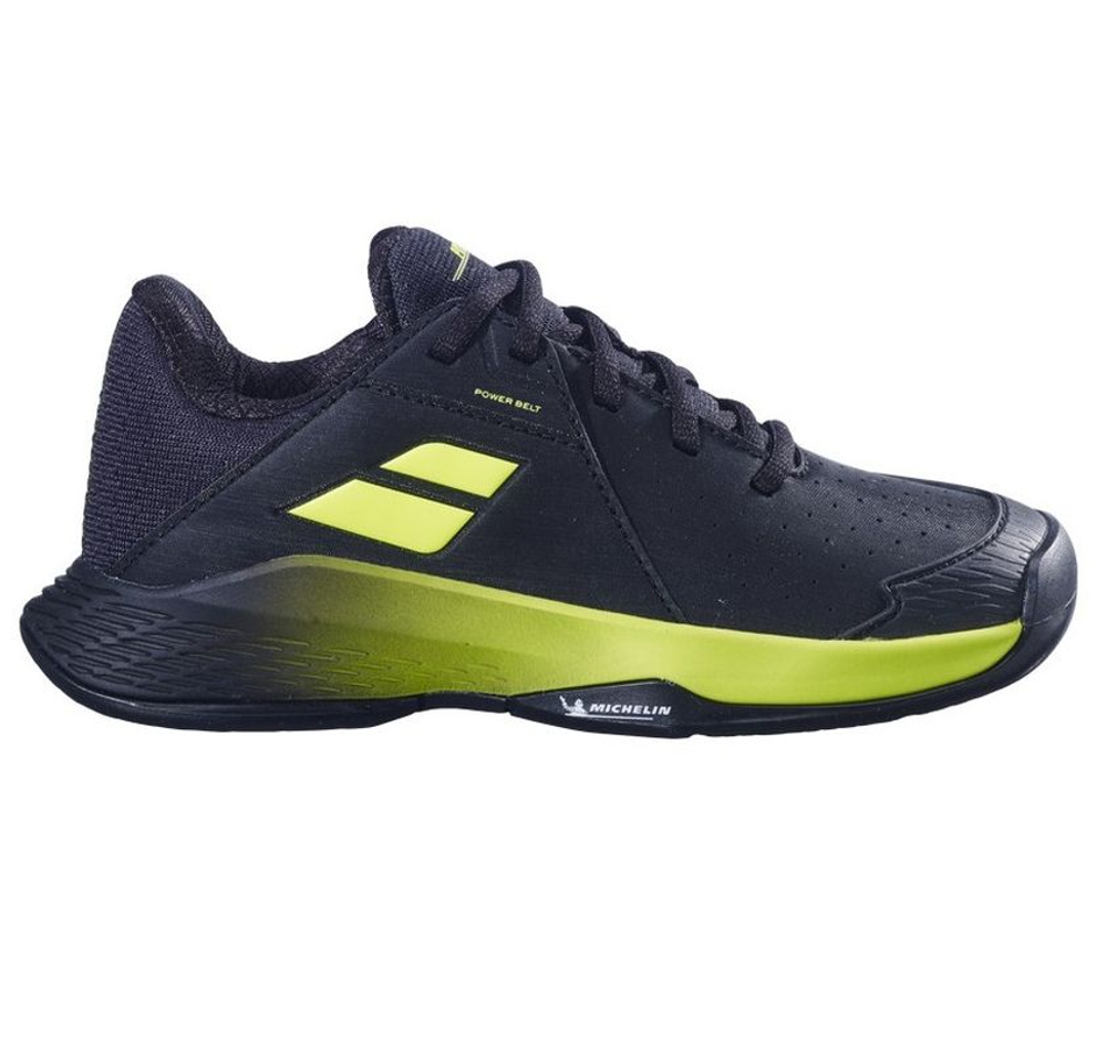 Детские теннисные кроссовки Babolat Propulse Junior 3 All Court - black/aero