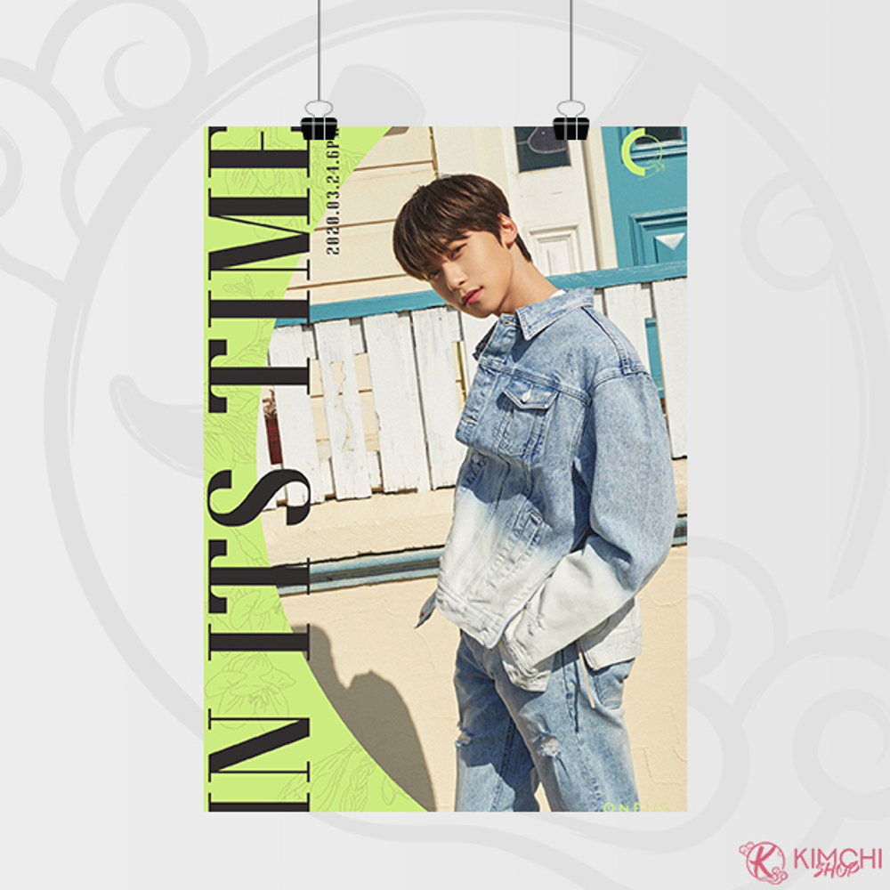 Постер А4 - ONEUS - In it's time