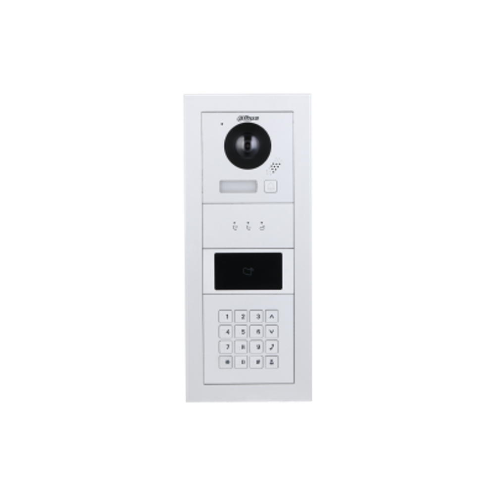 Основной IP-модуль вызывной панели с камерой 2 МП и механической кнопкой Dahua DHI-VTO4201F-P1