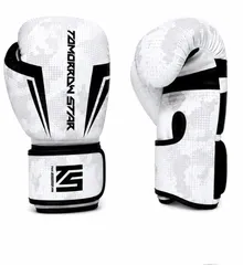 Перчатки для бокса Tomorrow Star Fury White Black