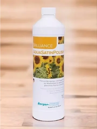 Полироль для  паркета и ламината  Berger Aqua-Satin Polish