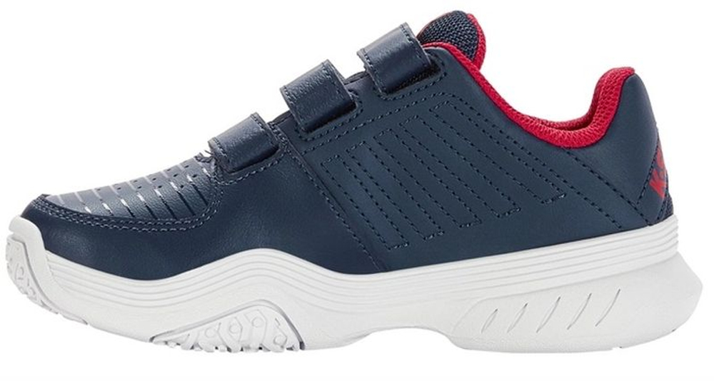 Juniorskie buty tenisowe K-Swiss Court Express Strap Omni JR - blue opal/white/lollipop