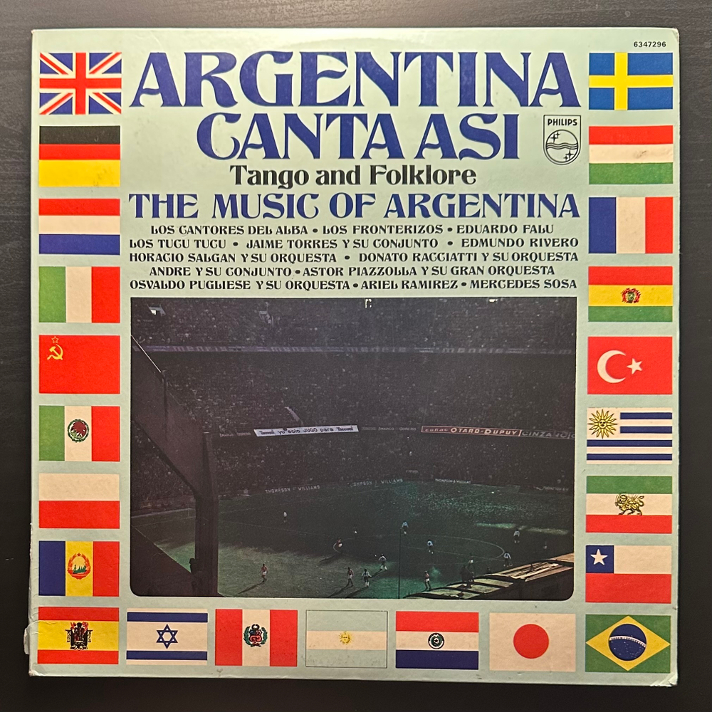 Сборник Argentina Canta Asi - Tango And Folklore The Music Of Argentina 2LP (Аргентина 1977г.)