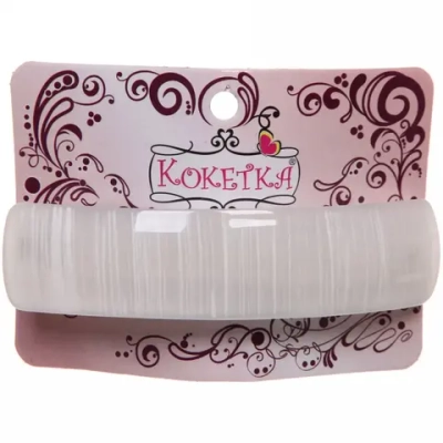 Заколка автомат «Calista - Kiki», овал., 6 цветов, 9*2,5см (Кокетка)
