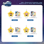 Плюшевый брелок-звёздочка ATEEZ ANITEEZ «IN DEJA VU» — STAR ANITEEZ KEYRING