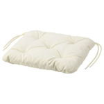Подушка на стул IKEA KUDDARNA (КУДДАРНА), Бежевый, 36х32 см