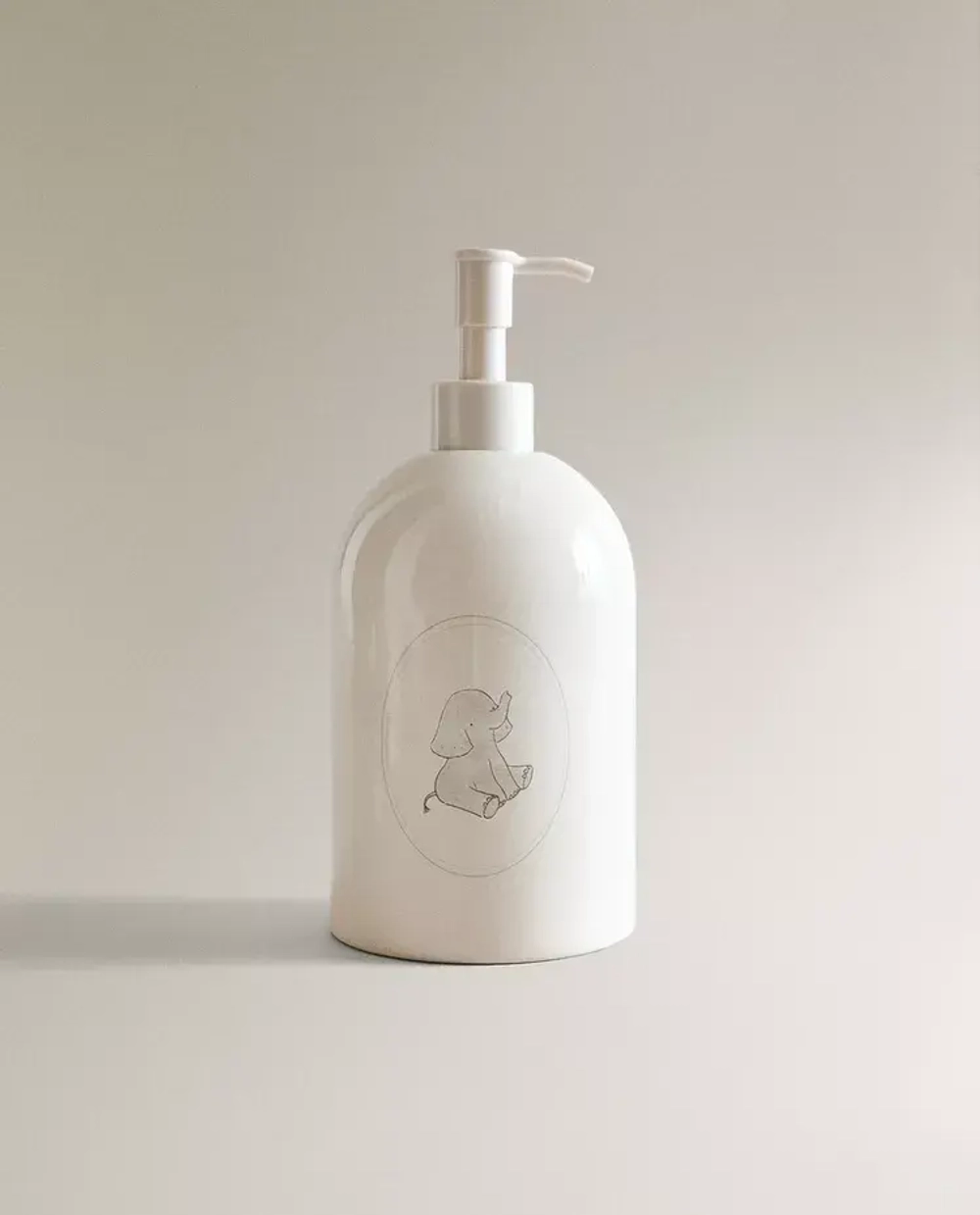 ZARA HOME ДЕТСКИЙ ДОЗАТОР ДЛЯ МЫЛА, КРЕМОВЫЙ