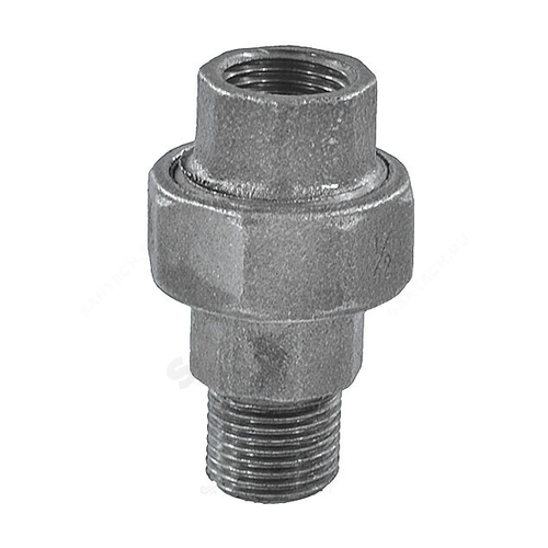 Соединитель прямой американка чугун Ду 20 (3/4") ВР/НР конусный Fittex PLUS