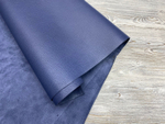 Итальянская кожа Bright Blue изделия пример