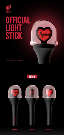 [Лайтстик] KISS OF LIFE - OFFICIAL LIGHT STICK