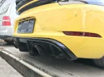 Карбоновый диффузор для Porsche 718 982 Cayman/Boxster 2016+ Порше