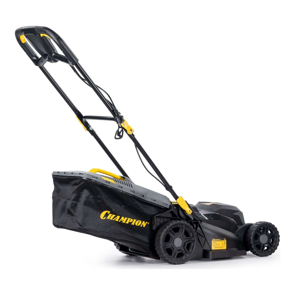 Газонокосилка эл. CHAMPION EM4018 (1,8 кВт травосб. 40л ширина 400мм 25-75мм, 14,9кг)