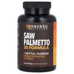 Havasu Nutrition, сереноя, 3x Formula + крапива и тыква, 120 капсул