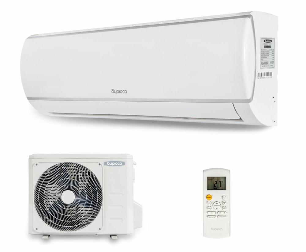 Сплит-система Бирюса B-09LIR/B-09LIQ Legend (инвертор на 25 м ) 4D Air Flow, Toshiba компрессор, Follow Me, самоочистка