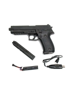 Страйкбольный пистолет (Cyma) CM122S P226 AEP электр.